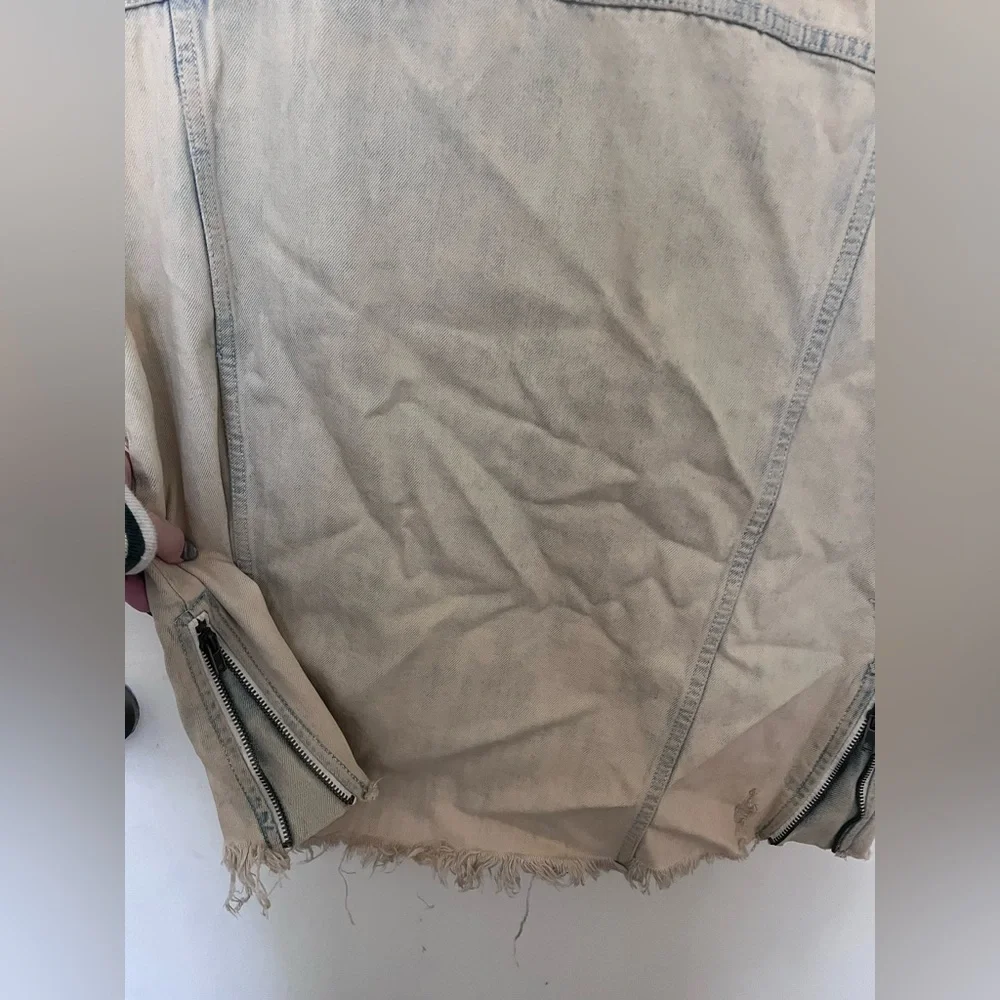 Free People Jean Vest - Picture 6 of 9